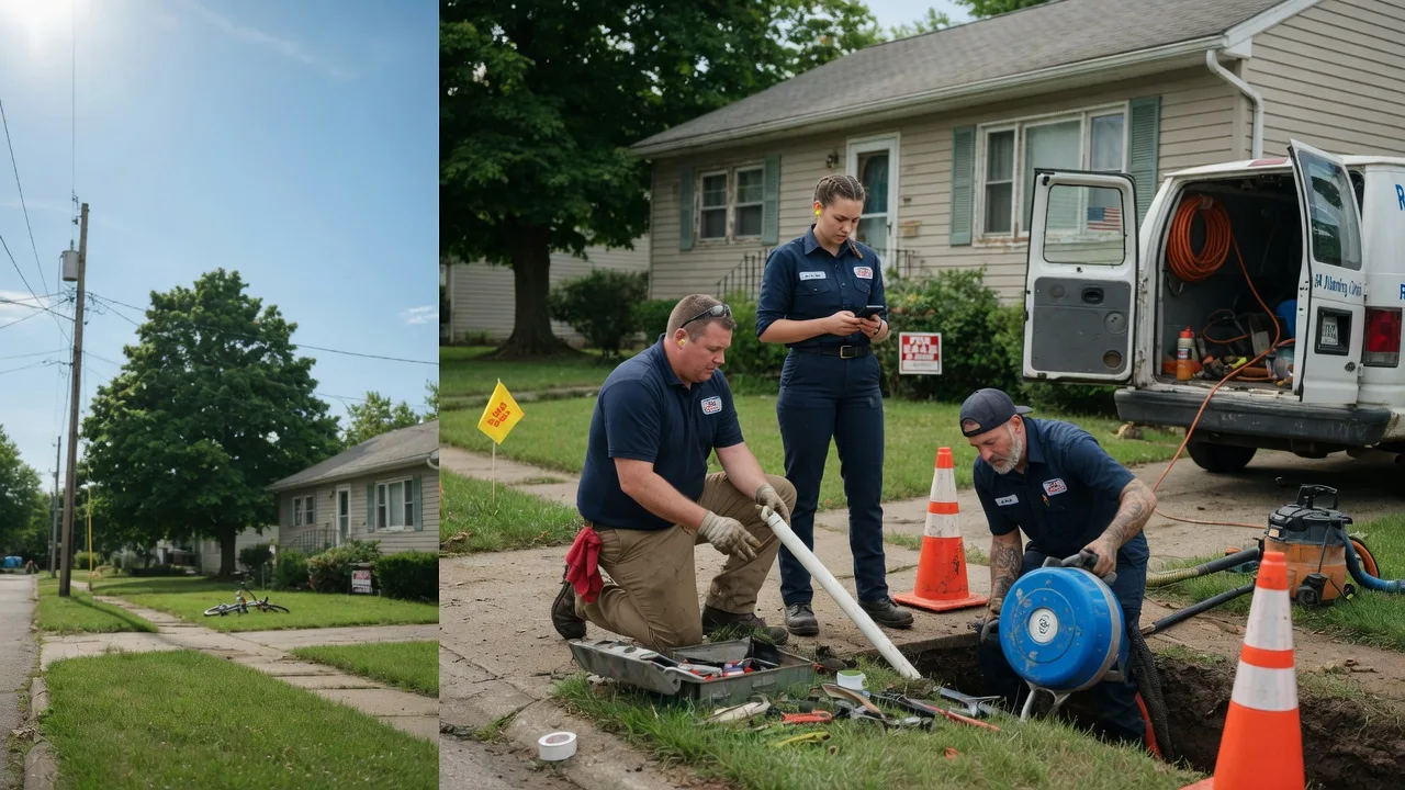 Sewer Line Repair in White Lake, WI near me